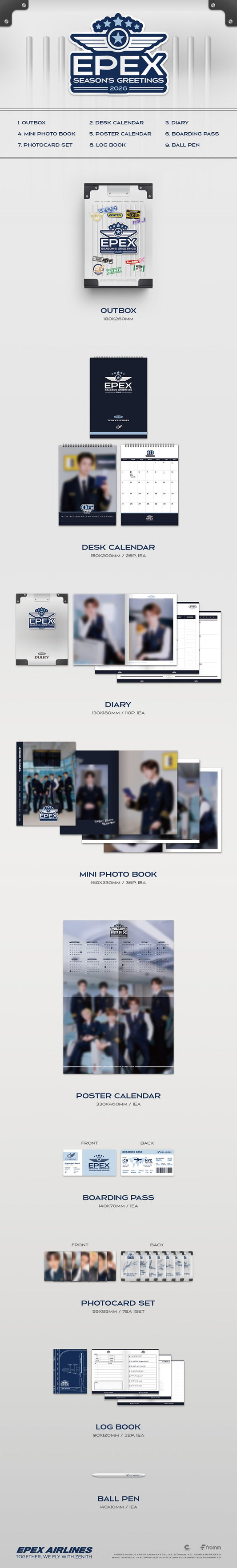 Epex - 2026 season's greetings