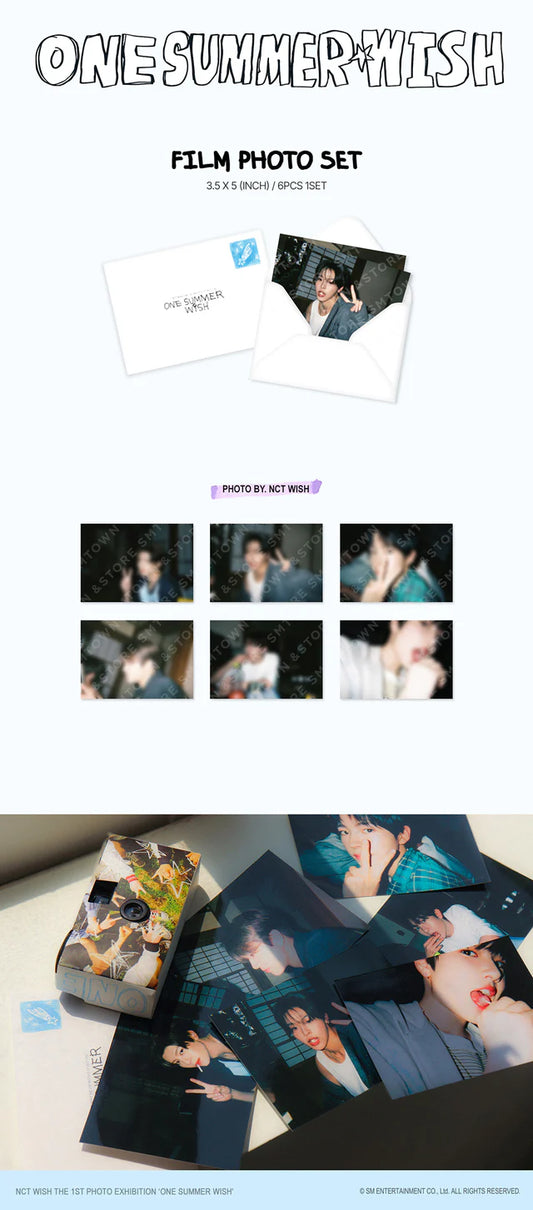 NCT WISH - One Summer Wish the 1st Photo Exhibition Official MD Film Photo Set