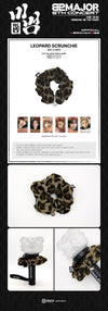 82major - 비범 : be 범 5th concert official md leopard scrunchie