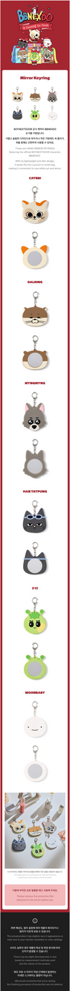 Boynextdoor - bbnexdo is coming to town official md mirror keyring