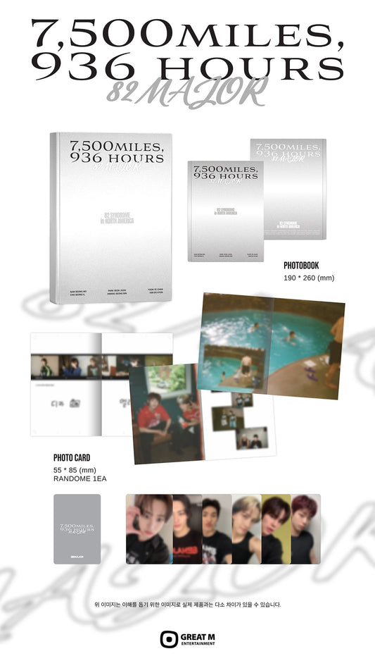82major - 7,500 miles, 936 hours north america tour photobook