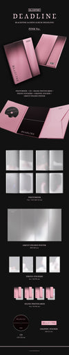 Blackpink - deadline 3rd mini album standard set