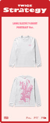 TWICE - Strategy Pop Up In Seoul Official MD Long Sleeve T-shirt Portrait Ver