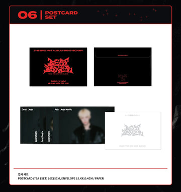 NEXZ - Beat-Boxer Pop-up Café Official MD Polaroid Photo Set