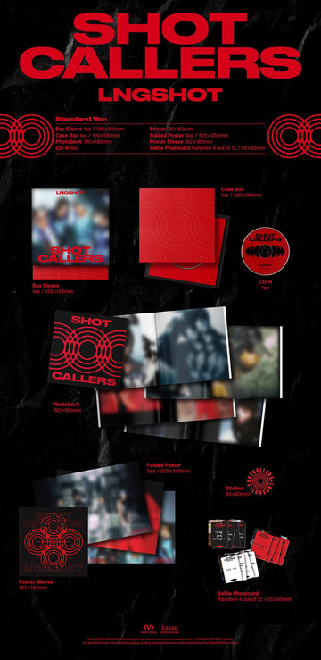 Lngshot - shot callers 1st ep album standard ver – Kpop Omo
