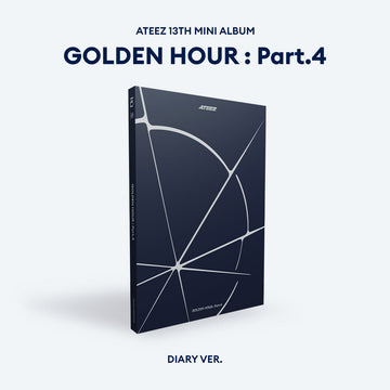 Ateez - golden hour : part.4 mini 13th album standard diary ver