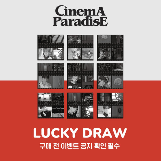 Zerobaseone 4th Mini Album - Cinema Paradise (Withmuu Lucky Draw Event)