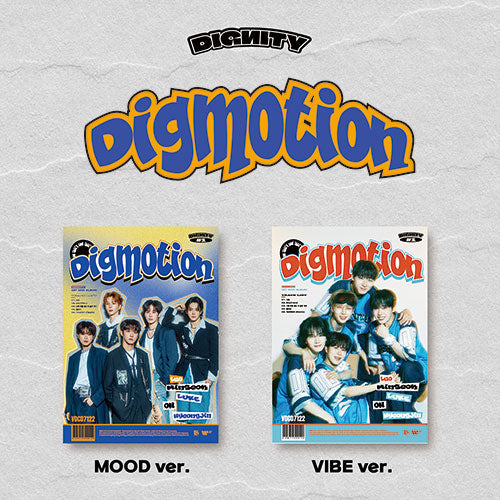 Dig Motion Dignity 1st Mini Album - Digmotion (Random) – Kpop Omo