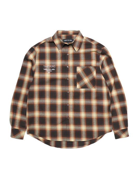 TAEYANG - Taeyang X Fragment Design Diie Flannel Shirt Yellow