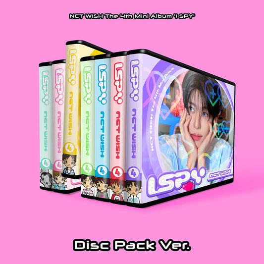 NCT Wish - I Spy 4th Mini Album Disc Pack Ver Random