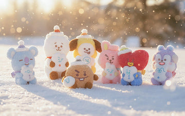 Bt21 - snowman plush doll