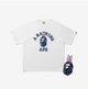 Stray Kids - Bape X Stray Kids Dwaekki College Tee M (changbin) + Metal Pins (blue) Set