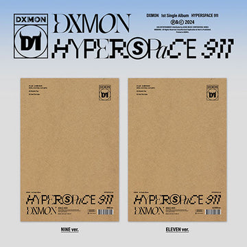 DXMON 1ST SINGLE ALBUM - HYPERSPACE 911 (PHOTOBOOK RANDOM)