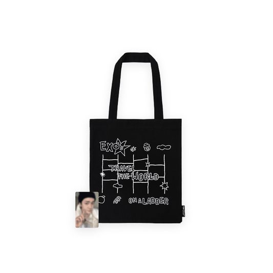 EXO - EXO's travel the world on a ladder official md eco bag set