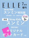 STRAY KIDS SEUNGMIN ELLE JAPAN MAGAZINE 2024 JULY ISSUE