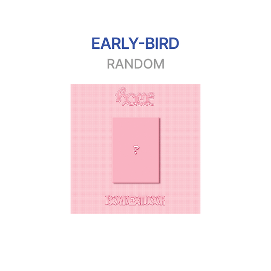 Boynextdoor - home 1st studio album weverse shop early bird gift sweet home ver random
