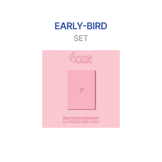 Boynextdoor - home 1st studio album weverse shop early bird gift sweet home ver set