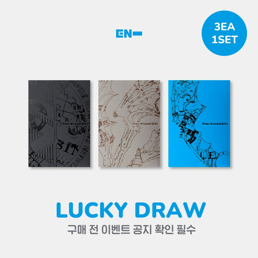 Enhypen - the sin : vanish 7th mini album withmuu lucky draw event standard set