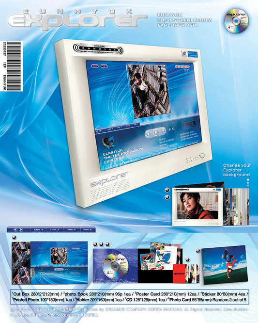 Eunhyuk 1st Mini Album - Explorer