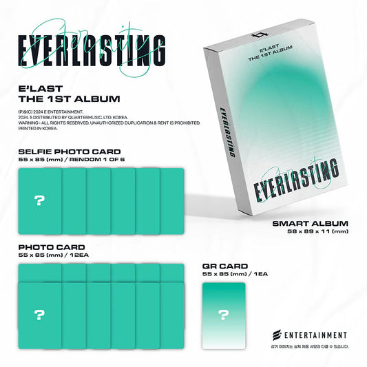 E'LAST 1ST ALBUM - EVERLASTING SMART ver. (2 VERSION SET)