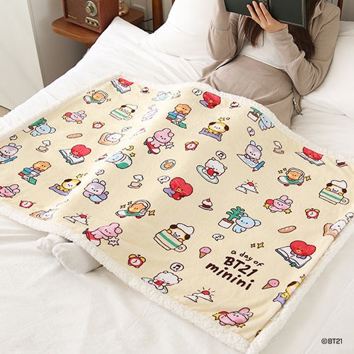 BTS x BT21 - Minini Blanket Everyday