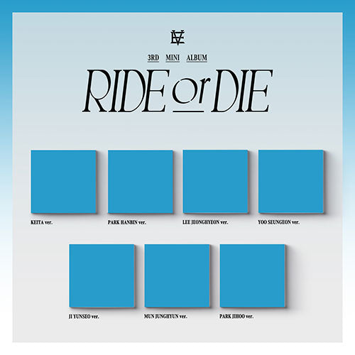 Evnne 3rd Mini Album - Ride Or Die (Digipack Random)