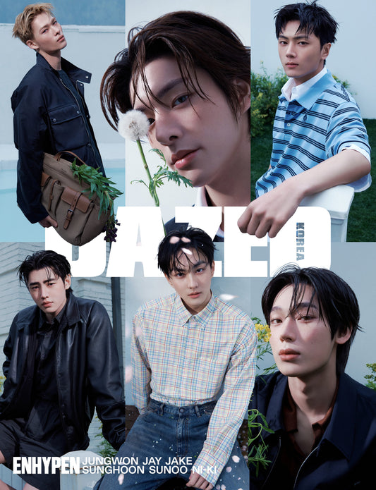 Enhypen - dazed & confused korea magazine 2026 may issue cover e