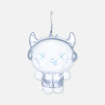 AESPA - SYNK : Aexis Line 2025 Live Tour Official MD Fanlight Doll Key Ring (Silver Ver)