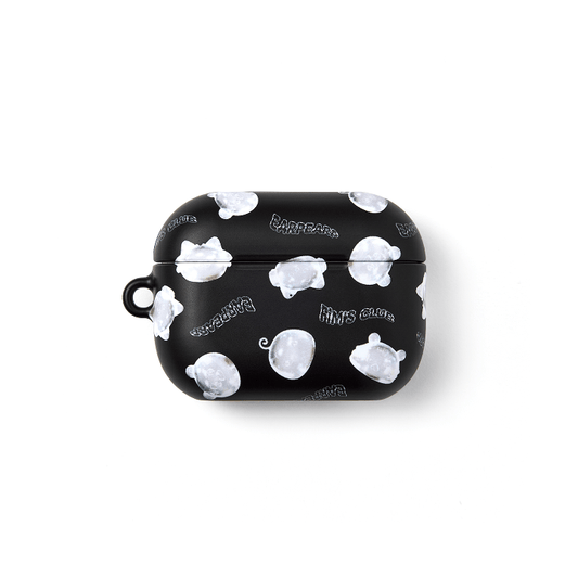 LE SSERAFIM - FIM'S VACANCE WITH EARP EARP COLLABORATION Official MD AirPods Case (Black Pattern Ver)