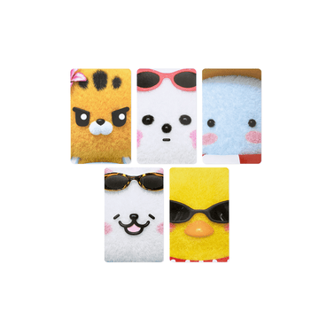 LE SSERAFIM - FIM'S VACANCE WITH EARP EARP COLLABORATION Official MD Card Sticker Set