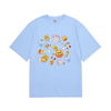 LE SSERAFIM - FIM'S VACANCE WITH EARP EARP COLLABORATION Official MD S/S T-Shirt (Sky Blue)