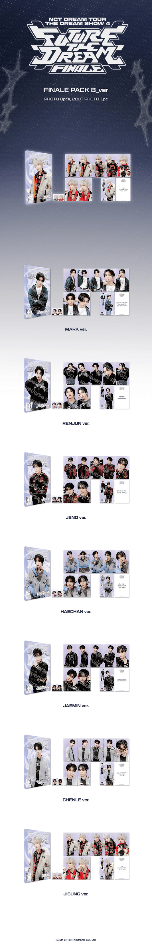 NCT dream - the dream show 4 future the dream finale tour official md finale pack b