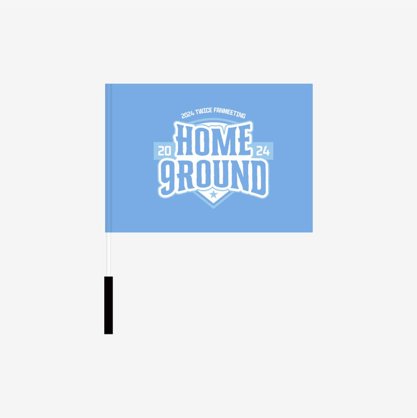 Twice Home 9Round 2024 Fanmeeting Pop up Official MD Flag Kpop Omo