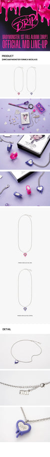 Babymonster - Drip 1st Full Album Official MD Formica Necklace