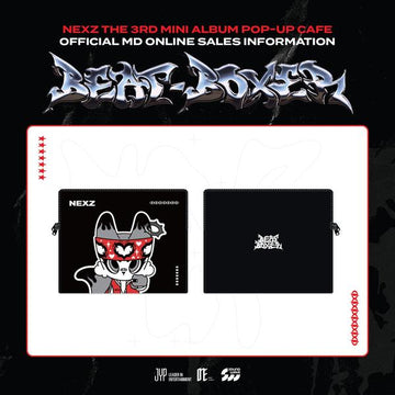 NEXZ - Beat-Boxer Pop-up Café Official MD FOX2Y Laptop Pouch
