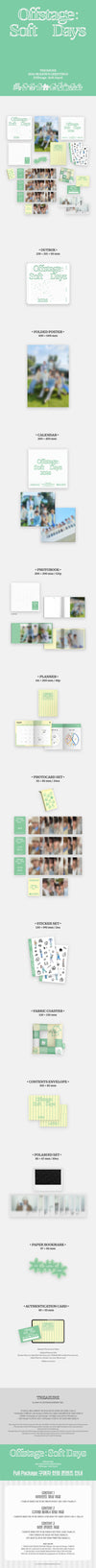 Treasure - offstage : soft days 2026 season's greetings full package