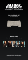 Allday project 1st ep official md fur headband set