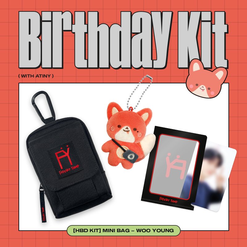 ATEEZ WOOYOUNG - HBD KIT MINI BAG