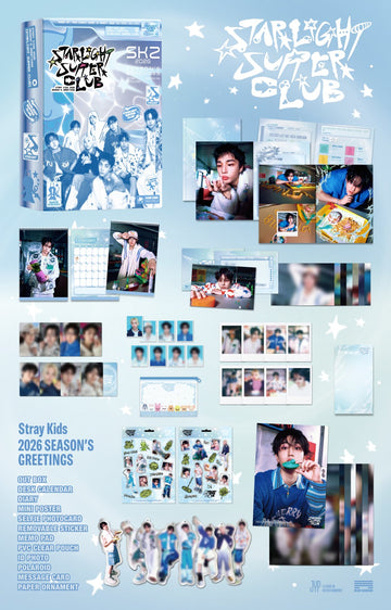 Stray Kids 2026 Season's Greetings - STARLIGHT SUPPER CLUB – Kpop Omo