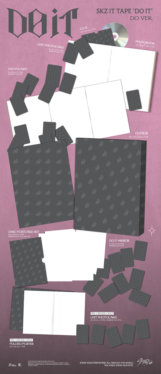 Stray Kids IT Tape - DO IT ALBUM