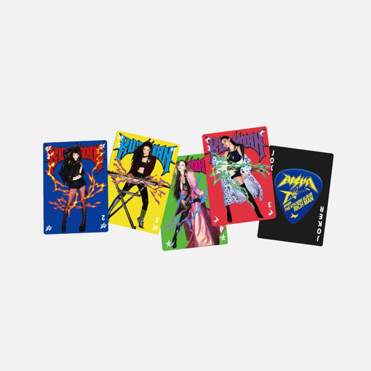 Aespa - rich man official md reckless game card deck