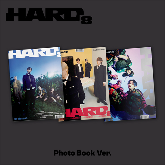 SHINEE 8. VOLLSTÄNDIGES ALBUM – HART (FOTOBUCHVER.) 