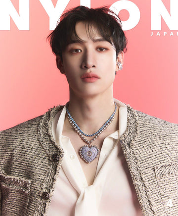 STRAY KIDS BANG CHAN on NYLON JAPAN MAGAZINE (April 2024 Issue)