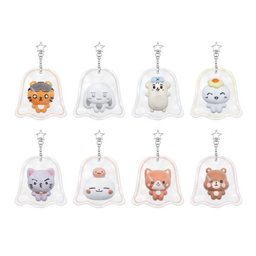 Ateez - Atiny's Voyage : Tiny Mystery 2026 Ateez Fanmeeting Official Md Ghost Squishy Keyring