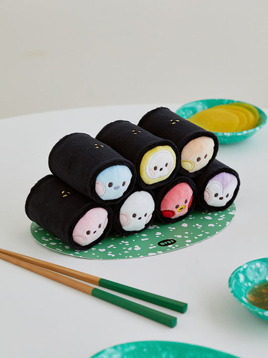 BTS x BT21 - Minini Bunsik Gimbap Plush Set