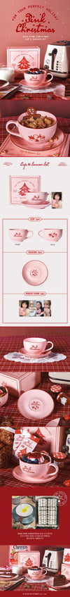 Girls’ Generation - 2024 Pink Christmas Cup & Saucer Set