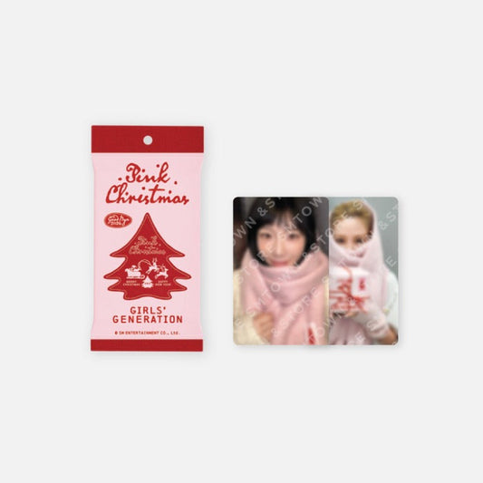 GIRLS' GENERATION - 2024 Pink Christmas Photo Card Random Pack