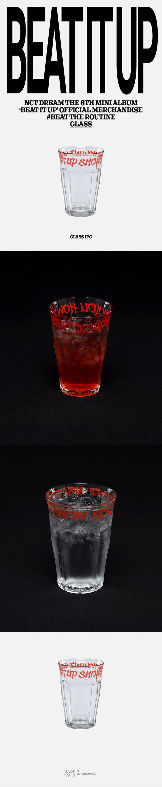 NCT dream - beat it up official md glass