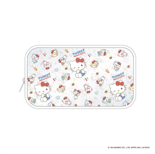 Itzy - Twinzy X Hello Kitty Official Md Glitter Pouch