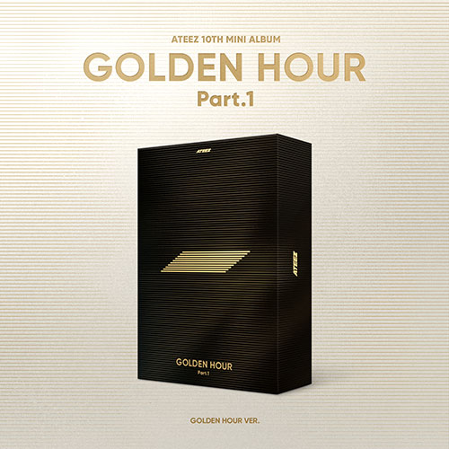 Ateez - Golden Hour : part.1 10th Mini Album (Lucky Draw Event Golden Hour Ver)